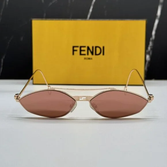 Fendi | Accessories | New Fe414uy 33u Fendi Sunglasses Gold  display picture 1